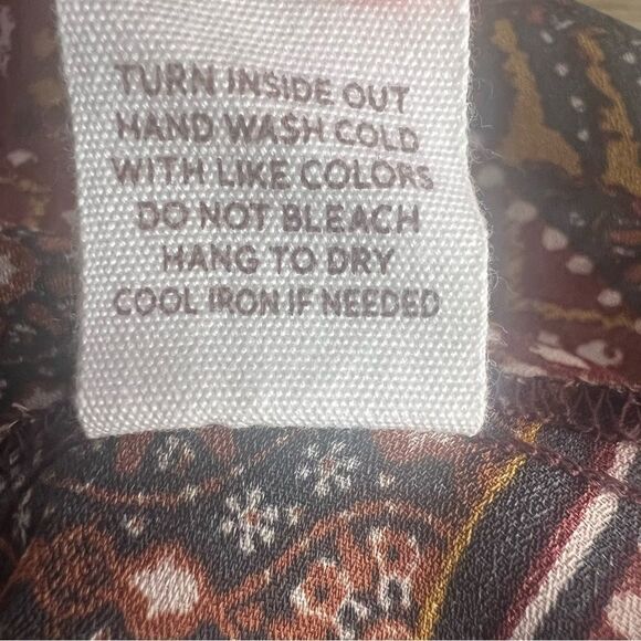 Blu Pepper Boho Blouse Womens Small Pullover Peasant Festival Top - Picture 6 of 6